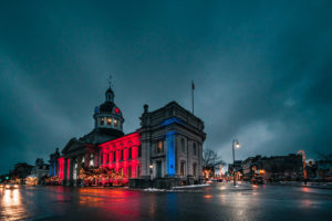 Downtown Kingston and City Hall