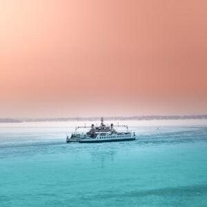 Wolfe Island Ferry in the Winter