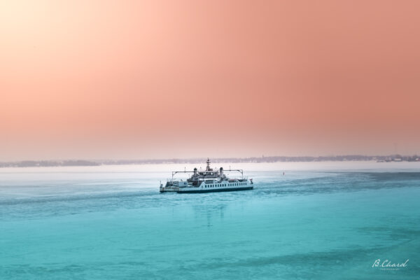 Wolfe Island Ferry in the Winter